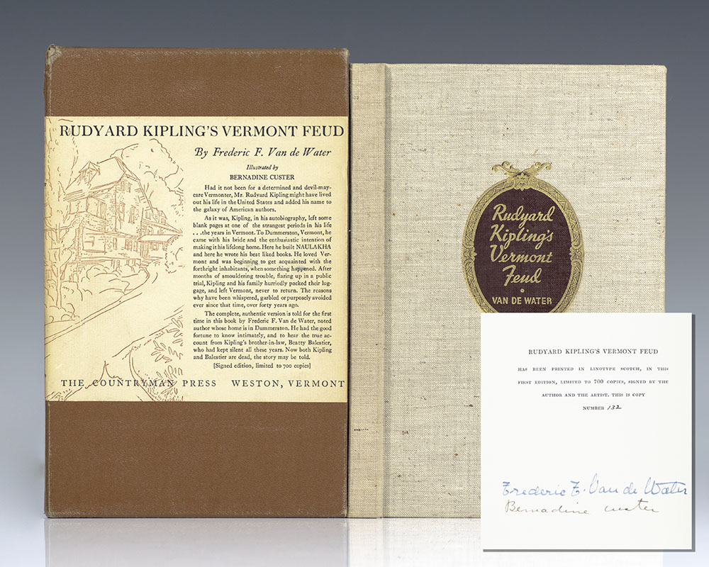 Rudyard Kipling’s Vermont Feud.