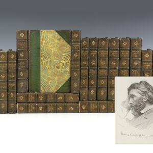 Carlyle's Works. [Including: The French Revolution; Sartor Resartus; Lectures on Heroes, Hero-Worship; Past and Present; History of Frederick the Great].