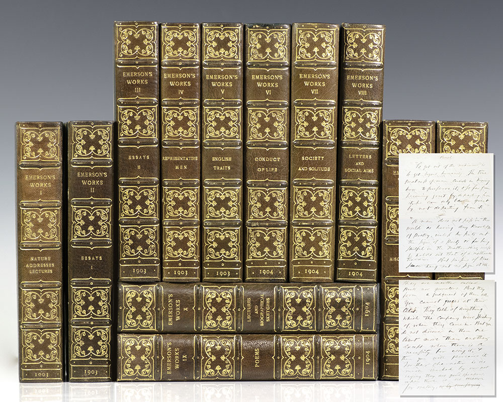 The Complete Works of Ralph Waldo Emerson.