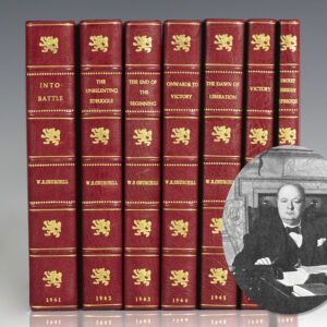 Winston Churchill's War Speeches: Into Battle, The Unrelenting Struggle, The End of the Beginning, Onwards to Victory, The Dawn of Liberation, Victory, Secret Session Speeches.