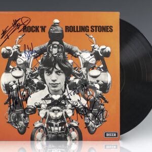 Rock 'N' Rolling Stones Signed LP.