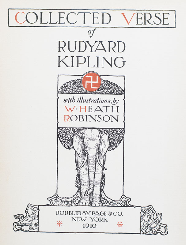 Collected Verse of Rudyard Kipling.