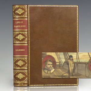 The History of Napoleon Bonaparte. [Fore-edge Painting].