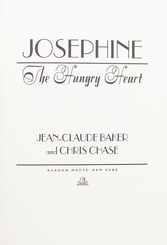 Josephine: The Hungry Heart.