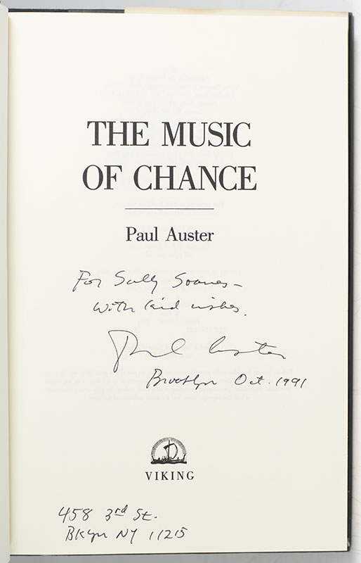 The Music of Chance.