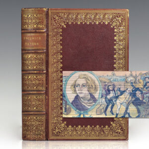 The Posthumous Papers of the Pickwick Club. [Fore-edge Painting].