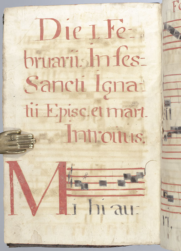 18th Century Catholic Antiphonal.
