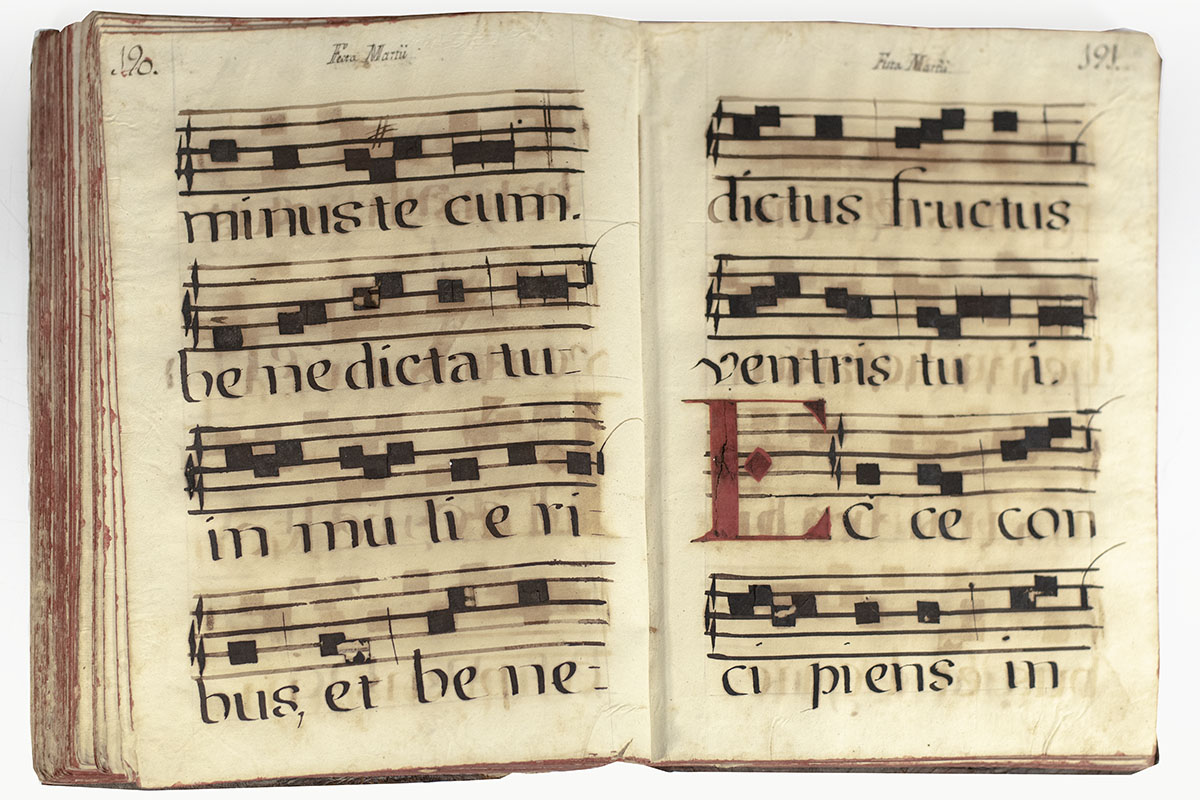 18th Century Catholic Antiphonal.