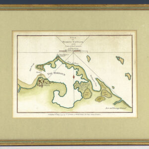 Puerto Cavello on the Coast of Caracas; by Lt. Jones in 1741. [18th Century English Map of Puerto Cavello].