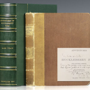 Adventures of Huckleberry Finn (Tom Sawyer’s Comrade).