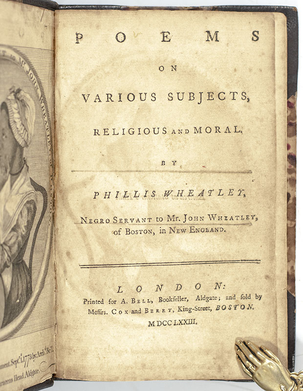 Poems on Various Subjects, Religious and Moral.