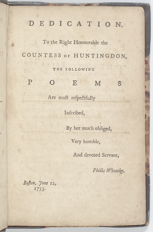 Poems on Various Subjects, Religious and Moral.