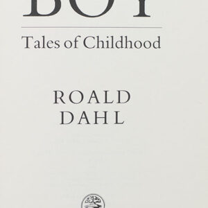 Boy: Tales of Childhood.