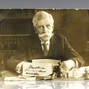 Justice Oliver Wendell Holmes, Jr. Signed Photograph.