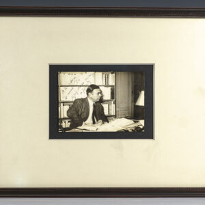 Jean-Paul Sartre Signed Photograph.