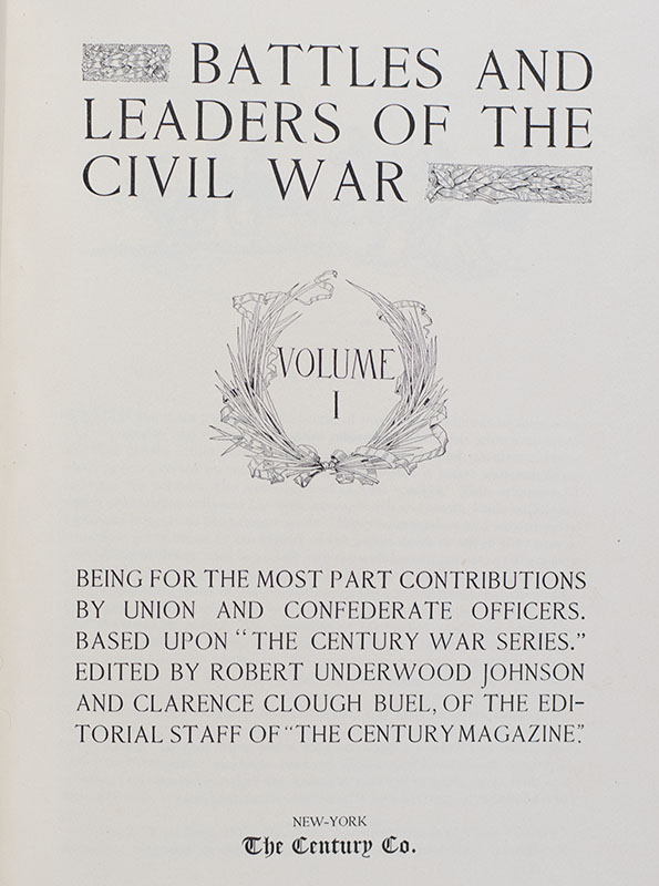Battles and Leaders of the Civil War.