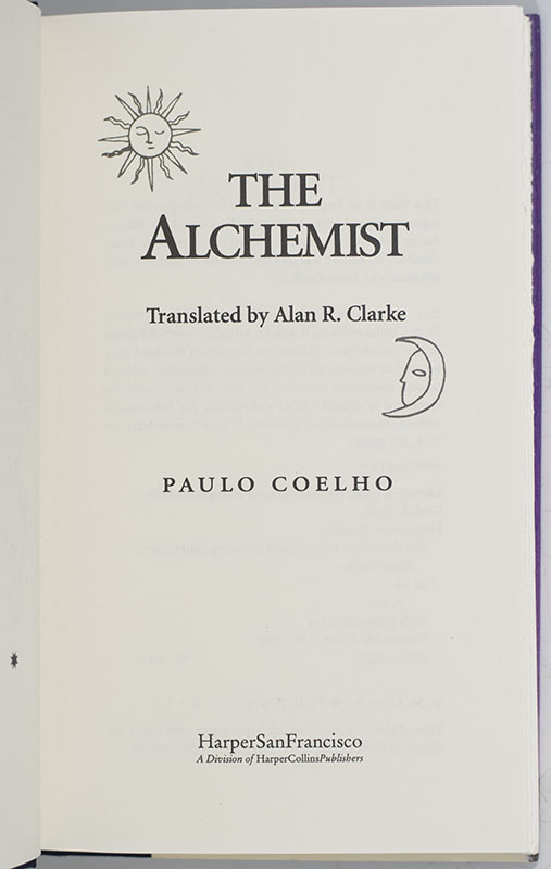 The Alchemist.