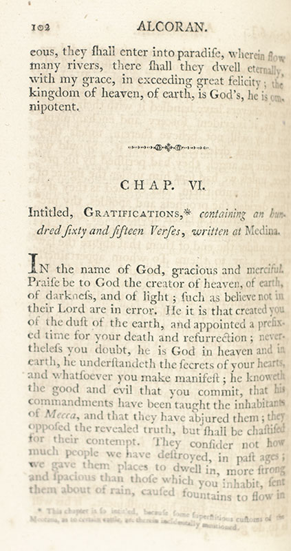 The Koran, Commonly Called the Alcoran of Mahomet. Translated from the Original Arabick into French, By the Sieur De Ryer, Lord of Malezair, and Resident for the French at Alexandria. The Whole Now Faithfully Translated Into English.