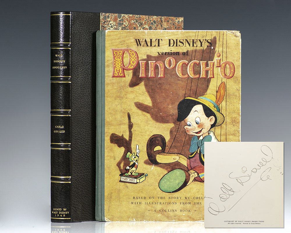 Walt Disney’s Version of Pinocchio.