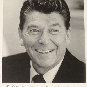 Ronald Reagan Signed Photograph.