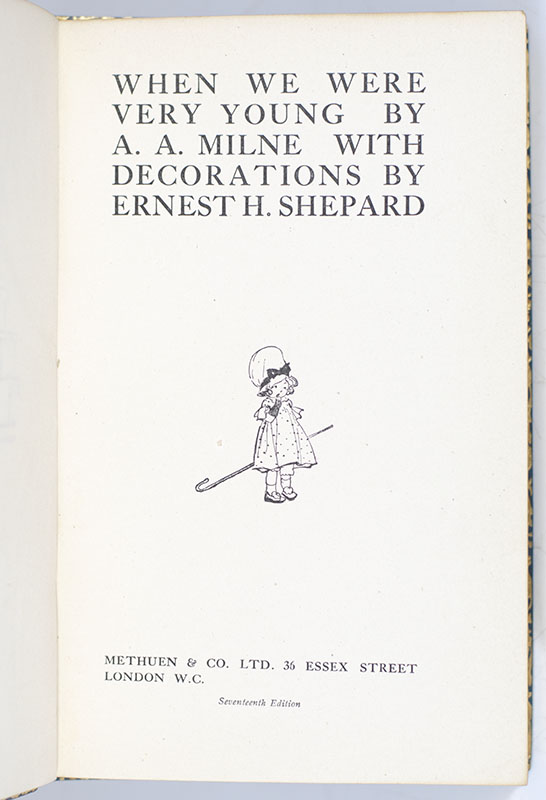 When We Were Very Young.