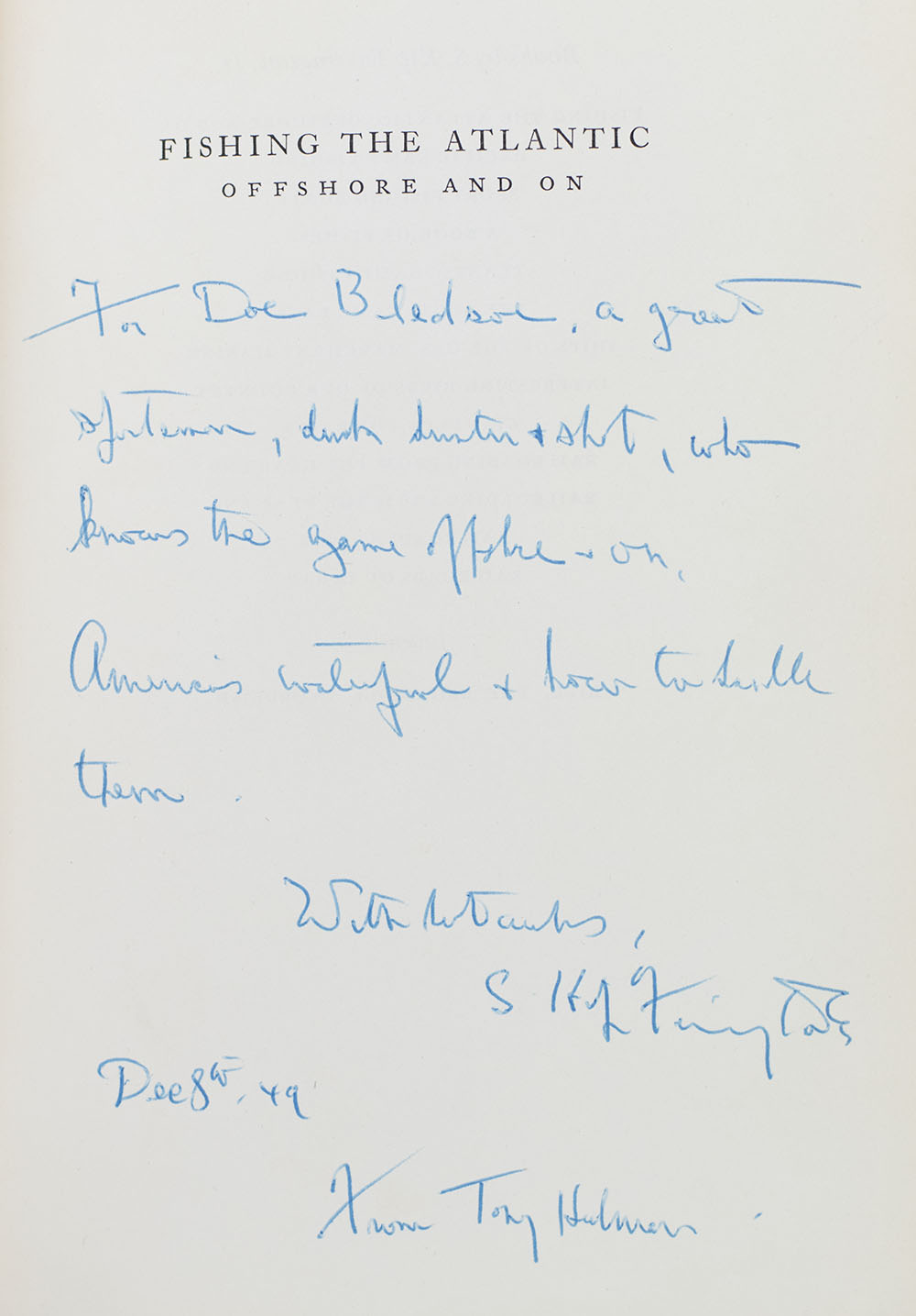 Fishing the Atlantic: Offshore and On.