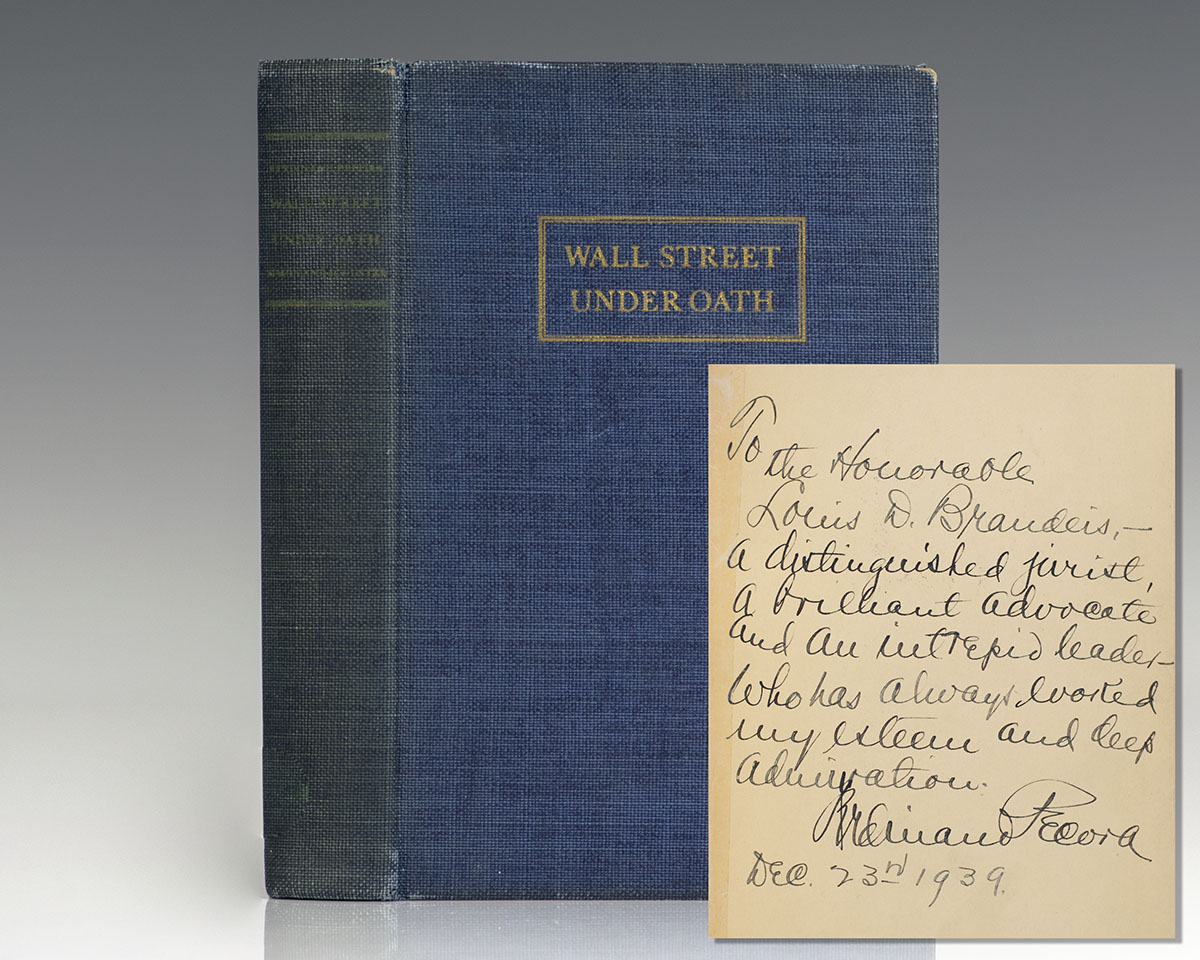 Wall Street Under Oath: The Story of Our Modern Money Changers. - Image 5