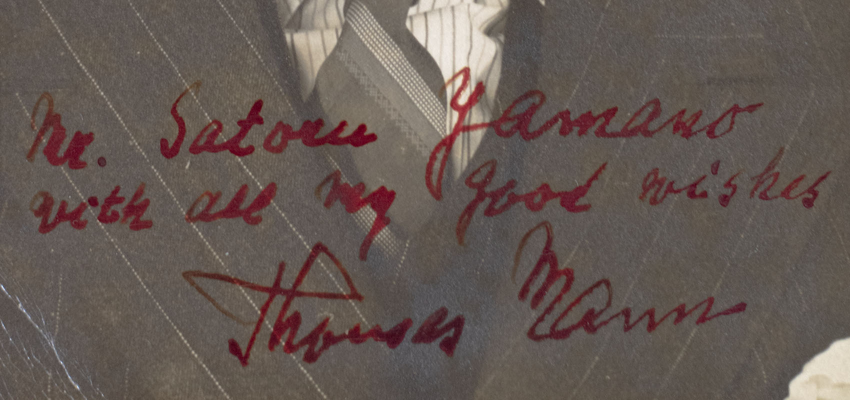 Thomas Mann Signed Photograph.