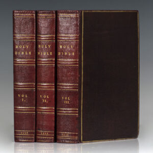 The Holy Bible Containing the Old and New Testaments, Translated out of the Original Tongues, and with The Former Translations Diligently Compared and Revised by His Majesty's Special Command.