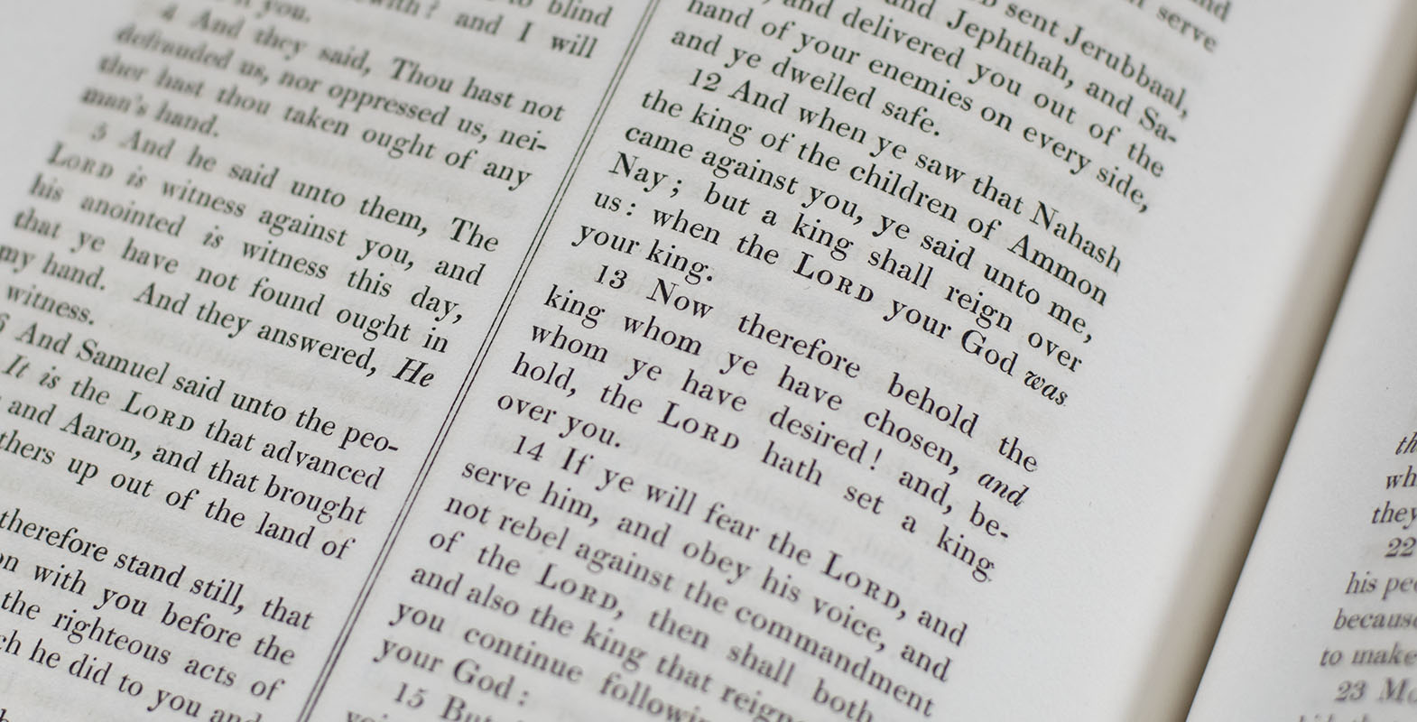 The Holy Bible Containing the Old and New Testaments, Translated out of the Original Tongues, and with The Former Translations Diligently Compared and Revised by His Majesty's Special Command.