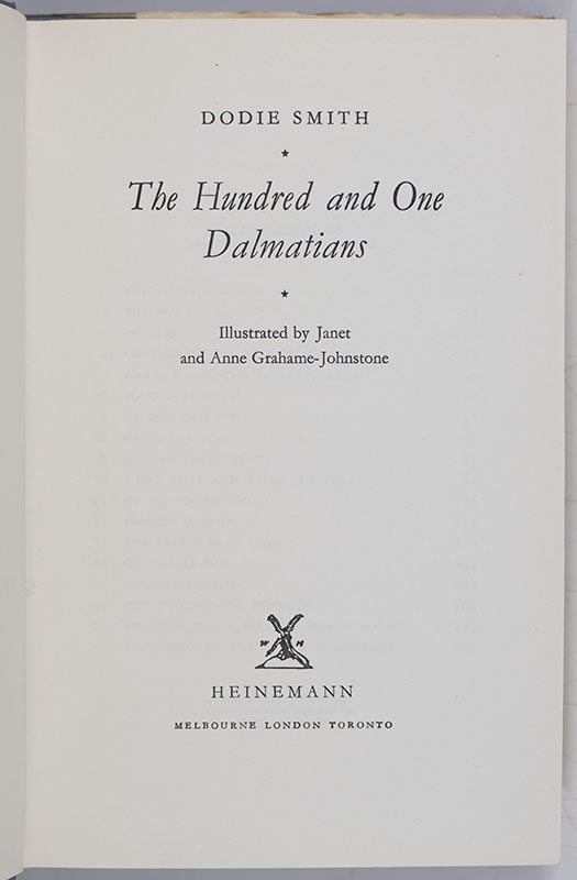 The Hundred and One Dalmatians.