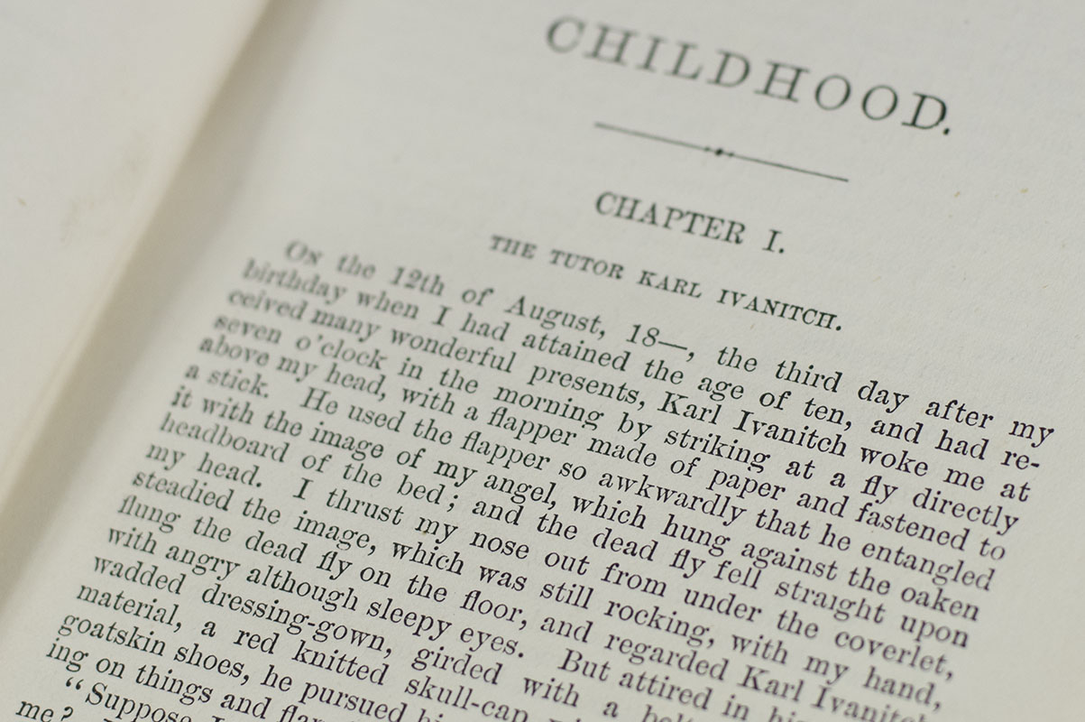 Childhood, Boyhood, and Youth.