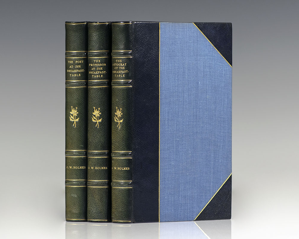 The Autocrat of the Breakfast-Table, The Professor at the Breakfast-Table, and The Poet at the Breakfast-Table.