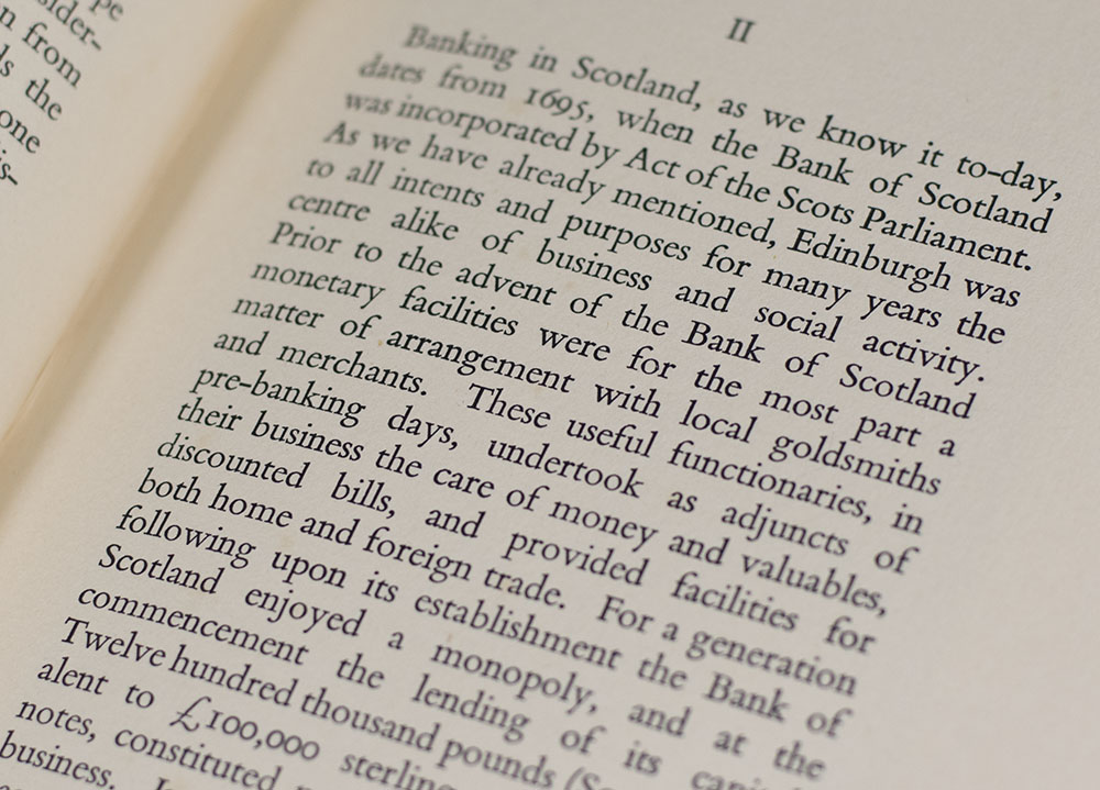Our Bank: The Story of the Commercial Bank of Scotland Ltd. 1810-1941.