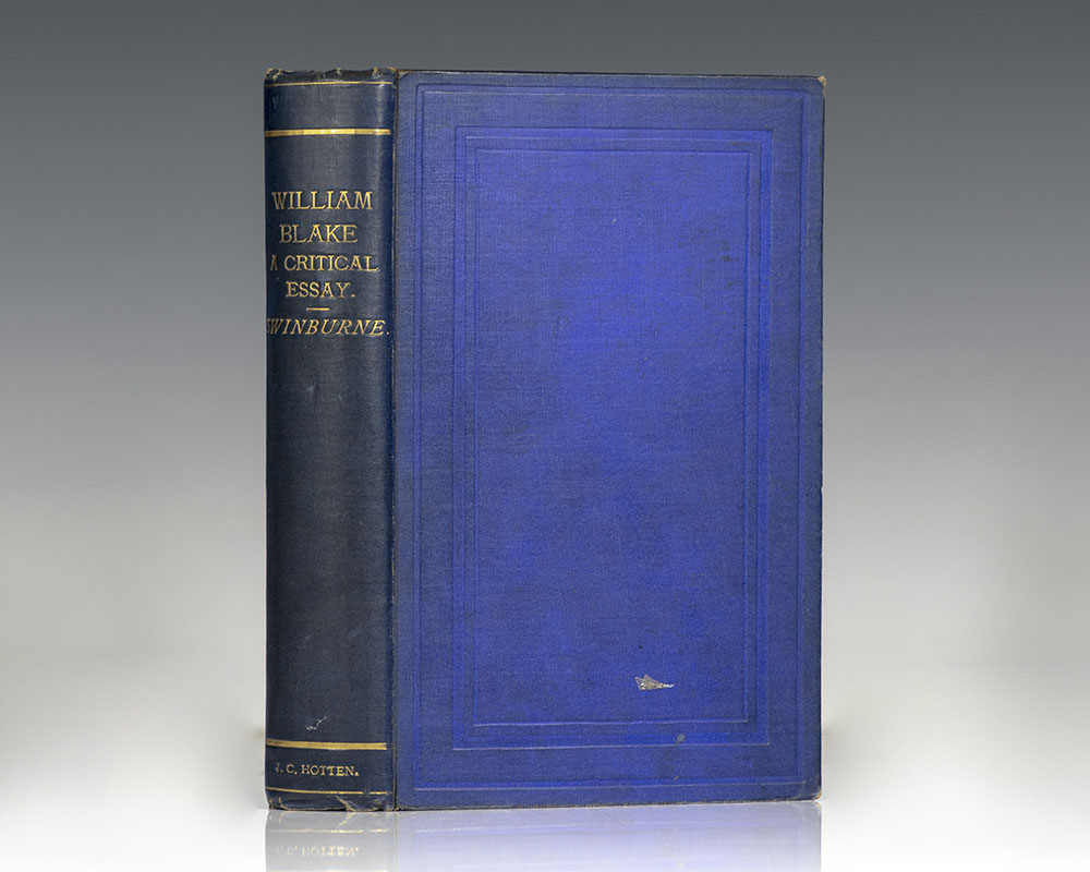 William Blake. A Critical Essay.