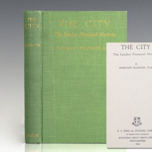 The City: The London Financial Markets.