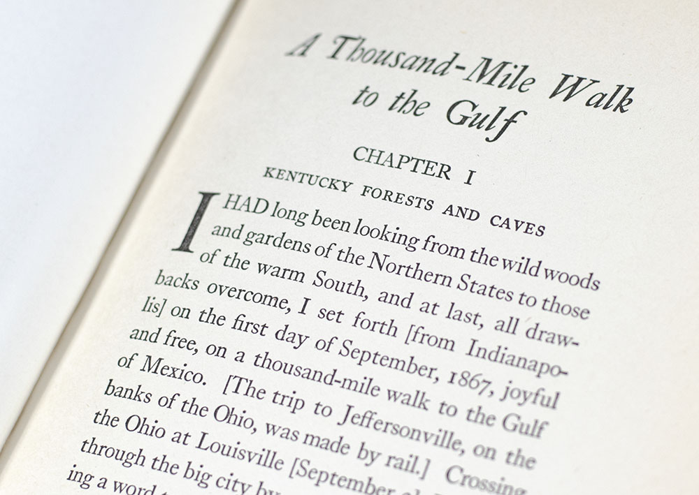 A Thousand-Mile Walk To the Gulf.