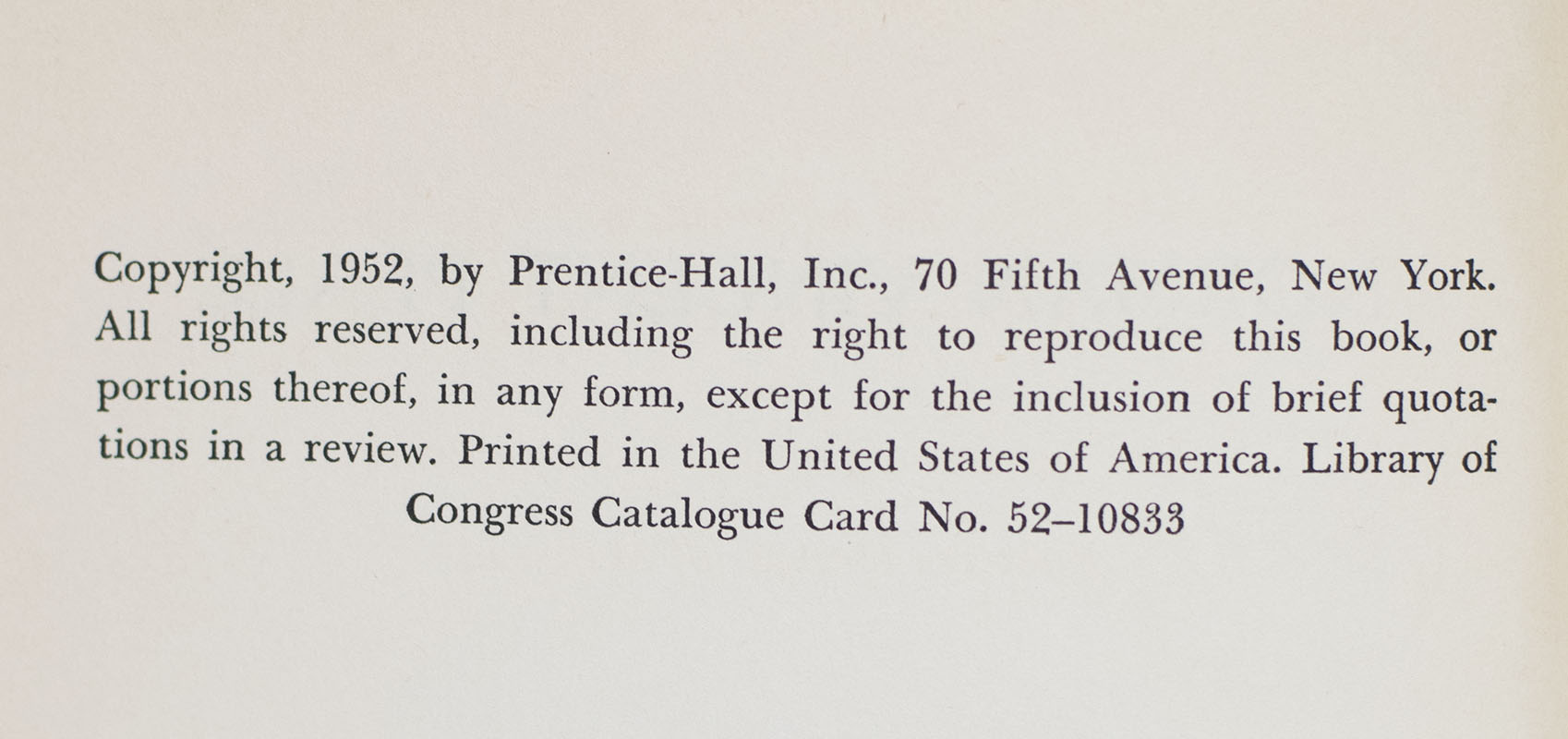 The Power of Positive Thinking.