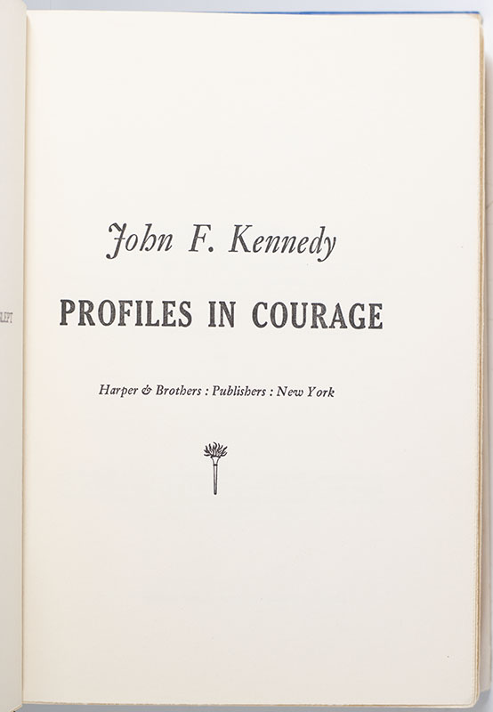 Profiles In Courage.