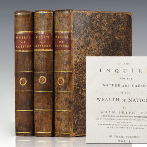 An Inquiry into the Nature and Causes of the Wealth of Nations.
