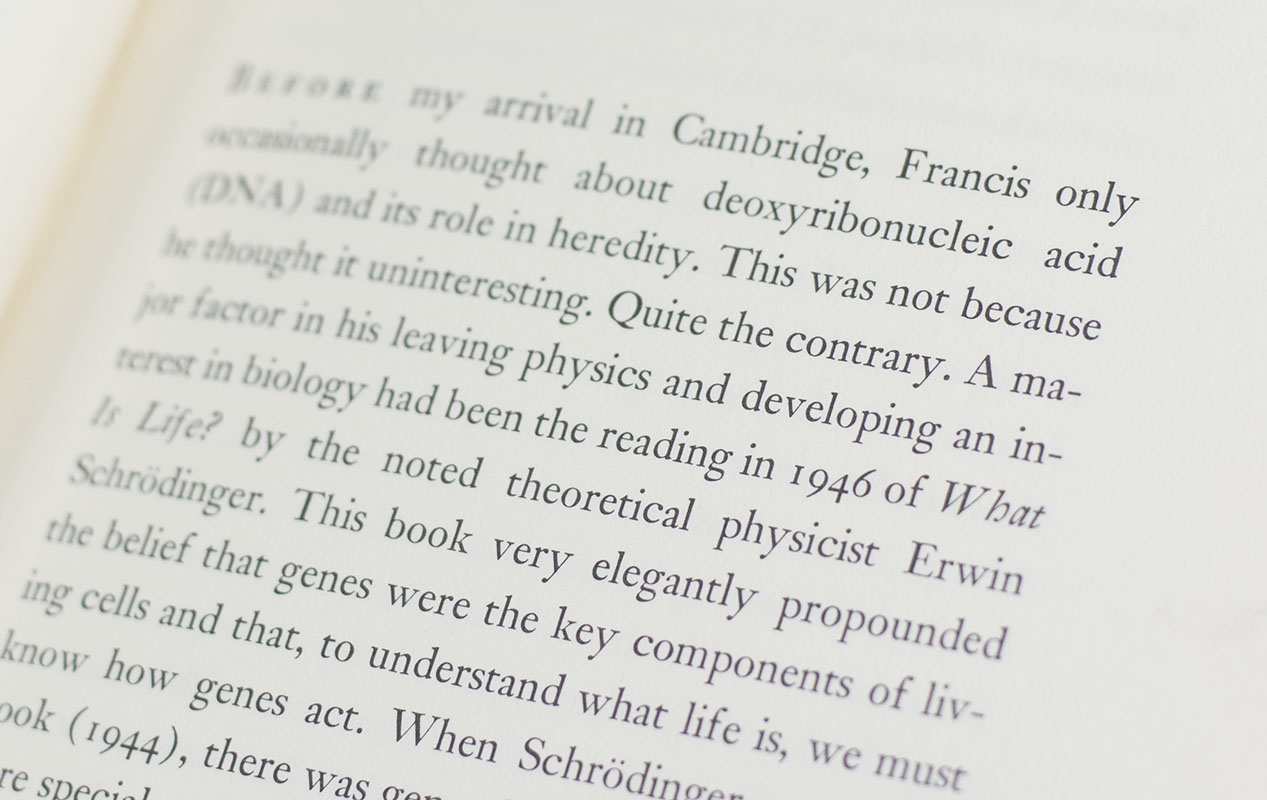 The Double Helix: A Personal Account of the Discovery of the Structure of DNA.