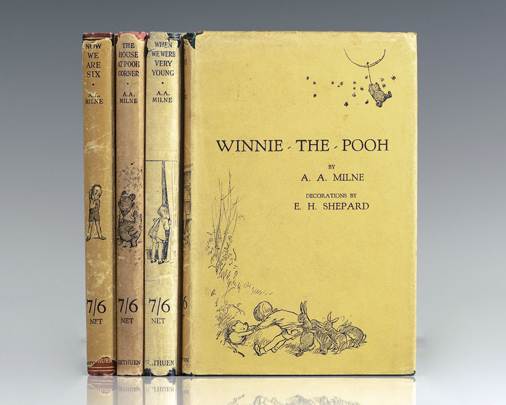 The Four Pooh Books: When We Were Very Young; Winnie-The-Pooh; Now We Are Six; The House At Pooh Corner. - Image 8