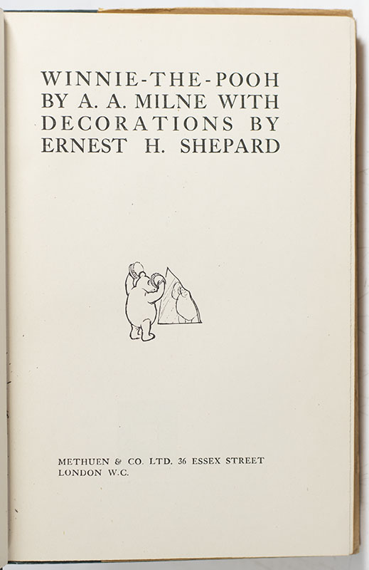 The Four Pooh Books: When We Were Very Young; Winnie-The-Pooh; Now We Are Six; The House At Pooh Corner.