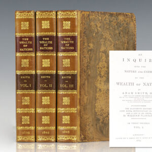 An Inquiry into the Nature and Causes of the Wealth of Nations.