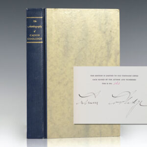 The Autobiography of Calvin Coolidge.