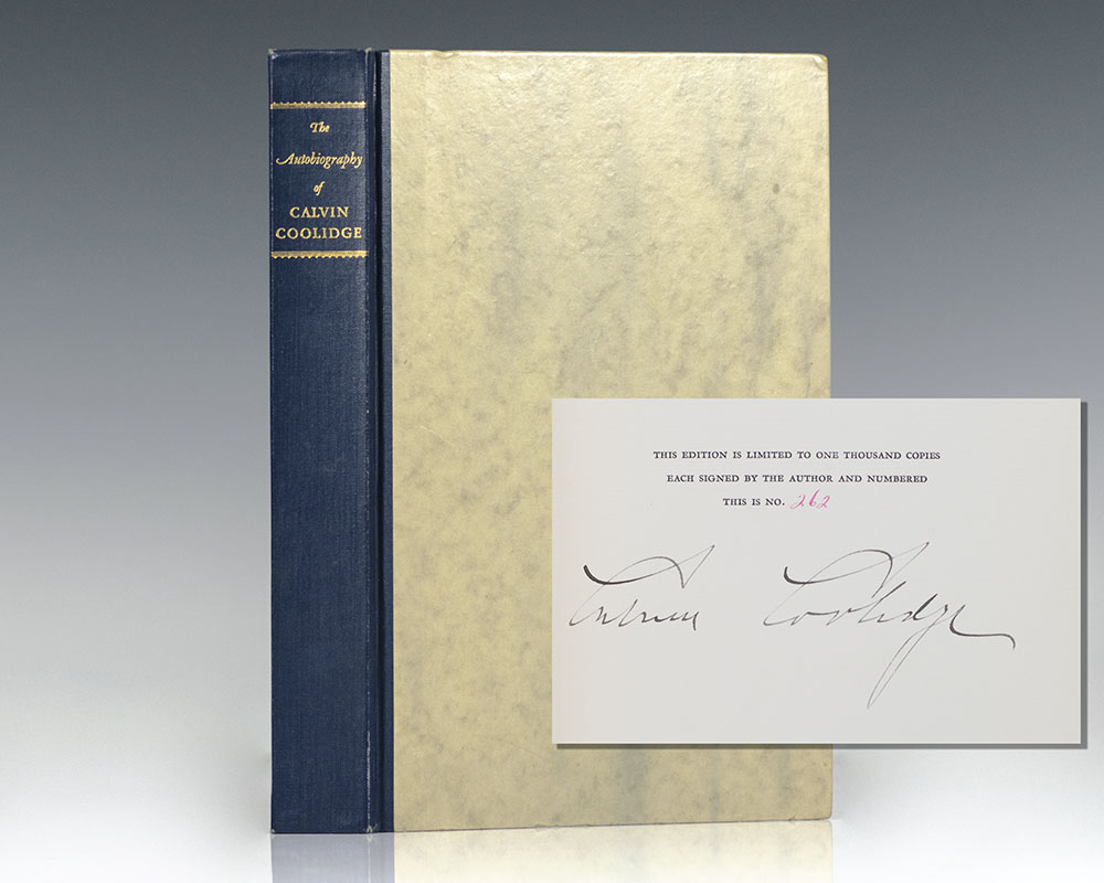 The Autobiography of Calvin Coolidge.