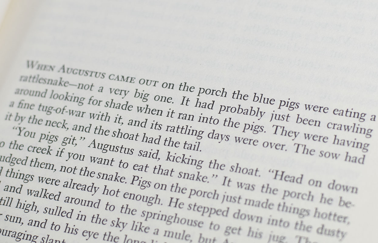 Lonesome Dove.
