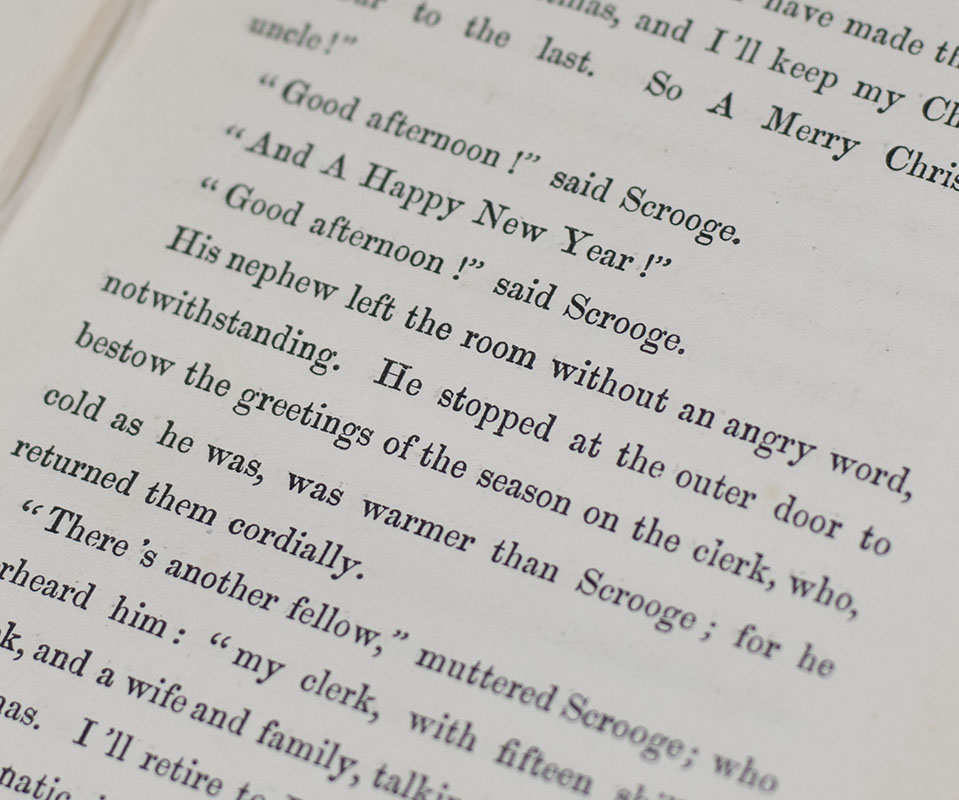 The Christmas Books: A Christmas Carol; The Chimes; The Battle of Life; Cricket on the Hearth; The Haunted Man and The Ghost's Bargain.