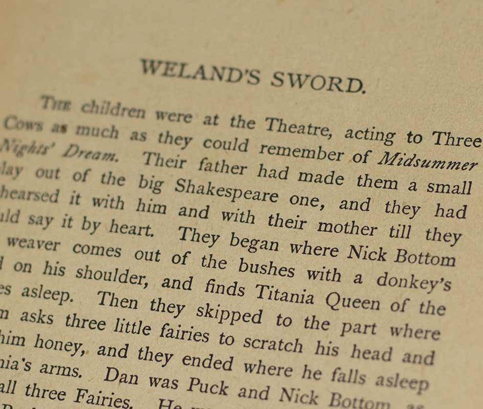 Puck of Pook's Hill.