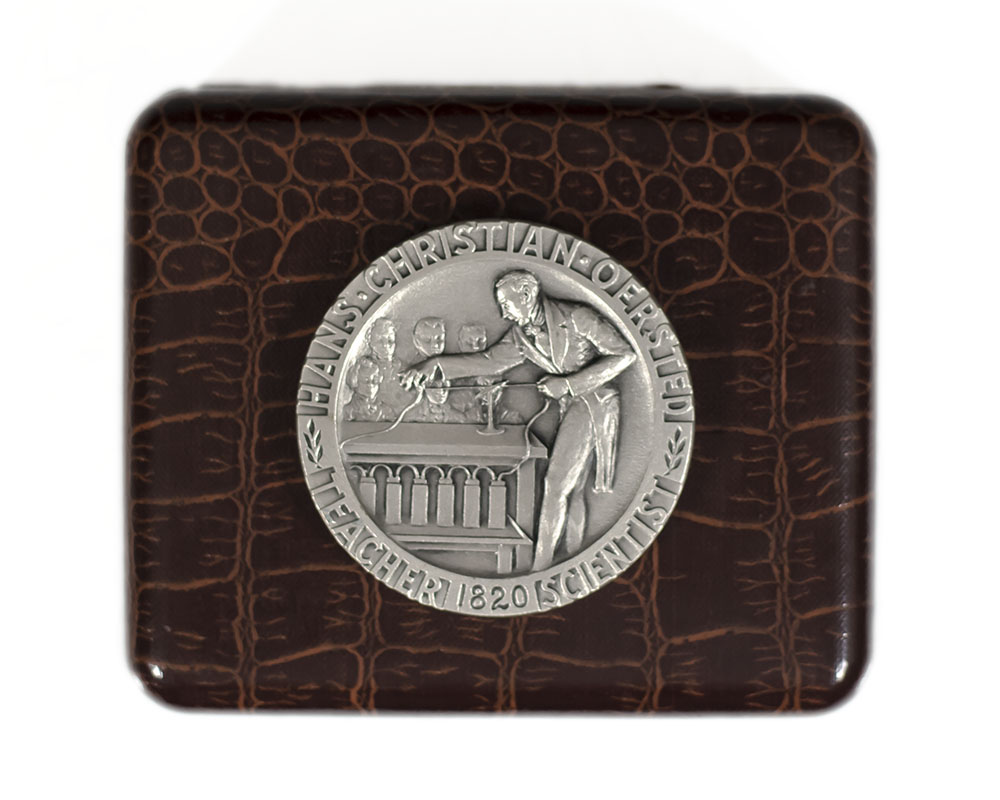 Richard P. Feynman’s Oersted Medal.